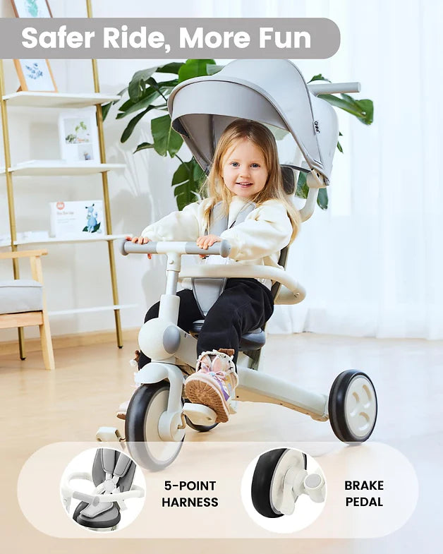 🎁Hot Sale 50% OFF🎉7-in-1 Grow-with-Me Toddler Tricycle
